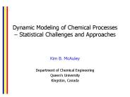 Dynamic Modeling of Chemical Processes 