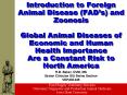 Introduction to Foreign Animal Disease (FAD PowerPoint PPT Presentation