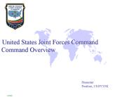 JFCOM Command Briefing