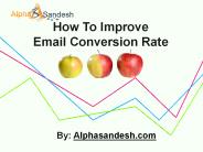 How To Improve Email Conversion Rate