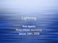 Lightning PowerPoint PPT Presentation