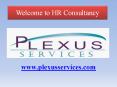 HR services, Job Consultancy PowerPoint PPT Presentation