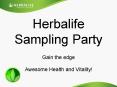 Herbalife Sampling Party PowerPoint PPT Presentation