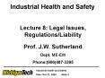 Industrial Health and Safety PowerPoint PPT Presentation