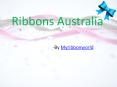 Have fun with ribbons of Australia in special occasion PowerPoint PPT Presentation