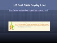 Us Fast Cash Payday Loan
