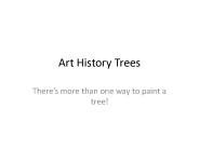 Art History Trees