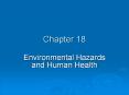 Environmental Hazards and Human Health PowerPoint PPT Presentation