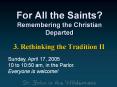 For All the Saints? Remembering the Christian Departed PowerPoint PPT Presentation