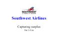 Southwest Airlines PowerPoint PPT Presentation