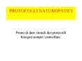 PROTOCOLLI NATUROPATICI PowerPoint PPT Presentation