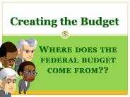Where does the federal budget come from??