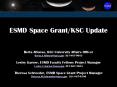 ESMD Space Grant/KSC Update  Berta Alfonso, KSC University Affairs Officer Berta.A.Alfonso@nasa.gov 321-867-9083 Lesley Garner, ESMD Faculty Fellows Project Manager Lesley.C.Garner@nasa.gov 321-867-3623 Theresa Schroeder, ESMD Space Grant Project PowerPoint PPT Presentation