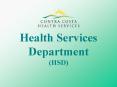 Health Services Department (HSD) PowerPoint PPT Presentation