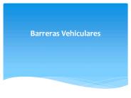 Barreras Vehiculares