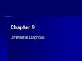 Differential Diagnosis PowerPoint PPT Presentation