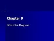 Differential Diagnosis