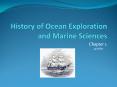 History of Ocean Exploration and Marine Sciences PowerPoint PPT Presentation