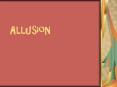 Allusion PowerPoint PPT Presentation