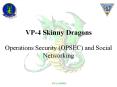 Operations Security (OPSEC) and Social Networking PowerPoint PPT Presentation