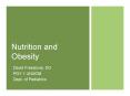 Nutrition and Obesity PowerPoint PPT Presentation