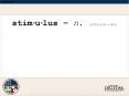 stim PowerPoint PPT Presentation
