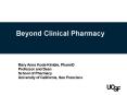 Beyond Clinical Pharmacy PowerPoint PPT Presentation