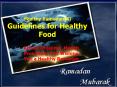 Healthy Ramadan 4 PowerPoint PPT Presentation