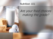 Nutrition 101