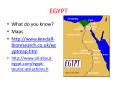 EGYPT PowerPoint PPT Presentation