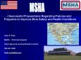 Successful Propositions Regarding Policies and Programs to Improve Mine Safety and Health Conditions PowerPoint PPT Presentation