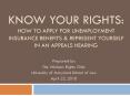 Know Your Rights:  How to Apply for Unemployment Insurance Benefits PowerPoint PPT Presentation