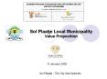 Sol Plaatje Local Municipality Value Proposition PowerPoint PPT Presentation