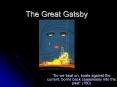 The Great Gatsby PowerPoint PPT Presentation