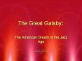 The Great Gatsby: PowerPoint PPT Presentation