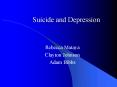 Suicide and Depression PowerPoint PPT Presentation