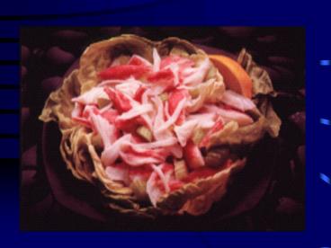 Microbiology and HACCP For Surimi Seafood