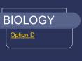 BIOLOGY PowerPoint PPT Presentation