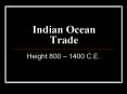 Indian Ocean Trade PowerPoint PPT Presentation