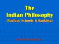 The Indian Philosophy (Various Schools PowerPoint PPT Presentation
