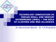 TECHNOLOGY INNOVATION IN INDIAN SMALL AND MEDIUM ENTERPRISES (SMEs)  PowerPoint PPT Presentation