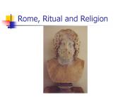 Rome, Ritual and Religion