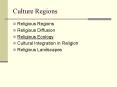 Culture Regions PowerPoint PPT Presentation