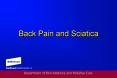 Pain Syndromes: Back Pain And Sciatica PowerPoint PPT Presentation