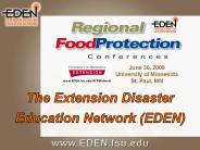 The Extension Disaster Education Network-EDEN