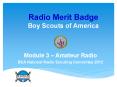 Radio Merit Badge Boy Scouts of America PowerPoint PPT Presentation