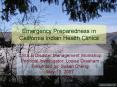 Emergency Preparedness in California Indian Health Clinics PowerPoint PPT Presentation