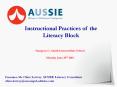 Instructional Practices of the Literacy Block PowerPoint PPT Presentation