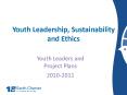 Youth Leaders and Project Plans PowerPoint PPT Presentation