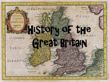History of the Great Britain